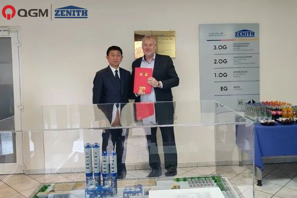 CCPA First Overseas Training Base für Ingenieure und Techniker von wurde in Zenith Maschinenfabrik GmbH in Deutschland eingeführt