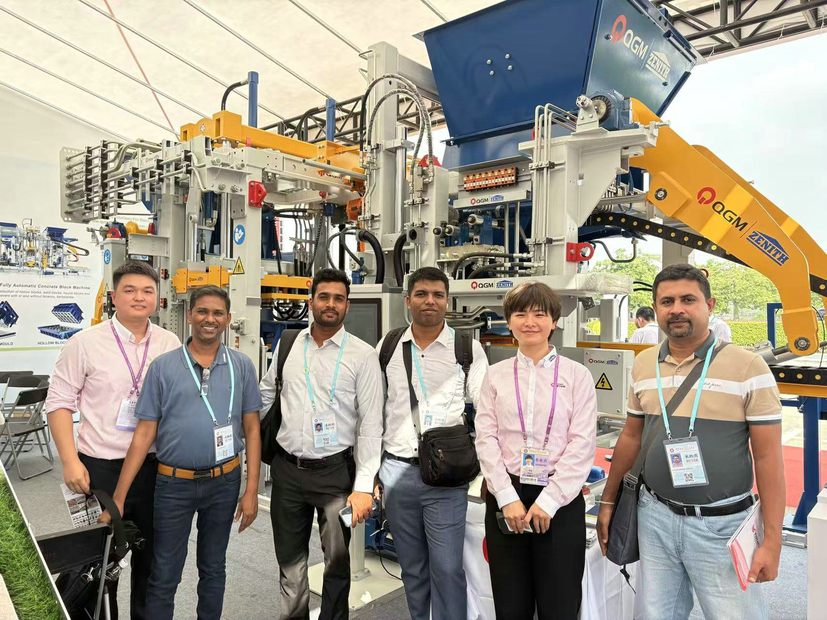 QGMs neue Stärke der „fortschrittlichen Fertigung“ hatte auf der Canton Fair einen beeindruckenden Auftritt