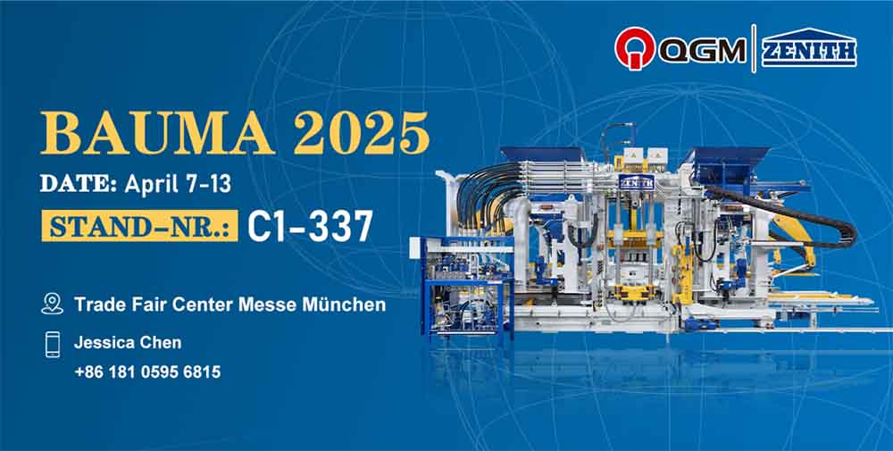 QGM scheint bei Bauma 2025! Die Welt konzentriert